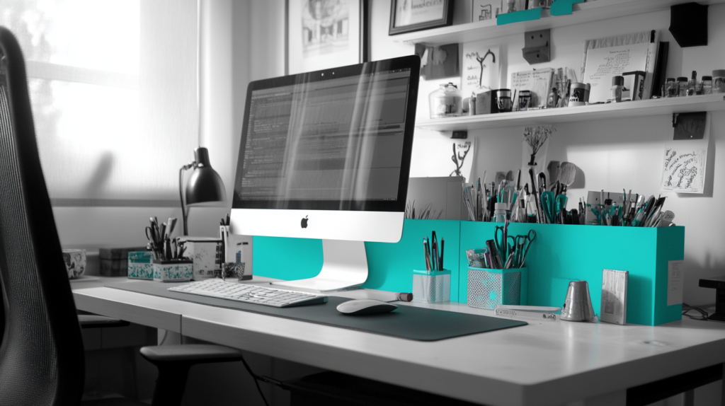 a home office set up. how to succeed at a new job